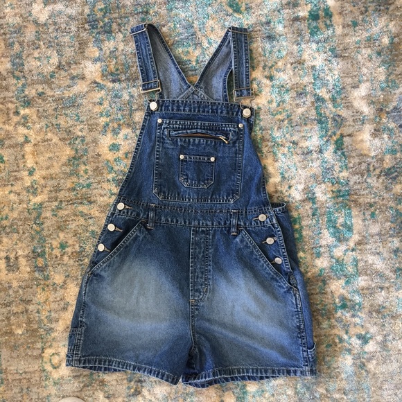 No Boundaries Pants - No Boundaries bib jean shorts